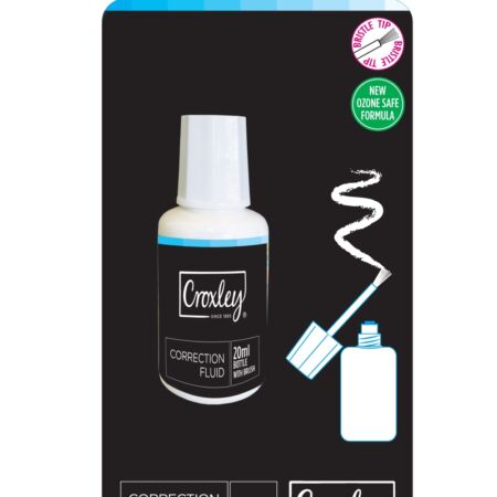 image | 2efe9624815eea73aca43b1de99dd175 | CROXLEY Correction Fluid - 20ml Carded | Croxley SA