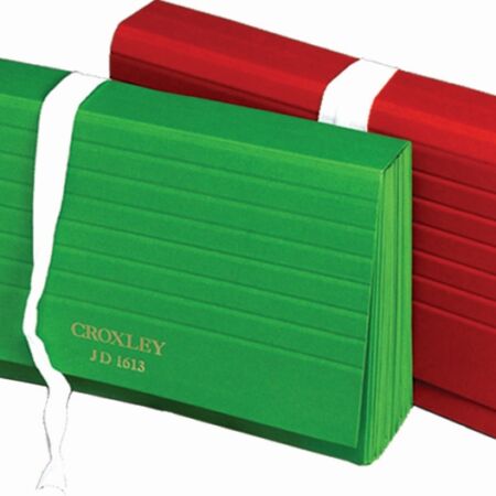 image | 35eab7d31e1b662332d9f68b12c14f8b 1 | CROXLEY JD1613 Concertina File Cloth 16 Compartment A-Z Red | Croxley SA