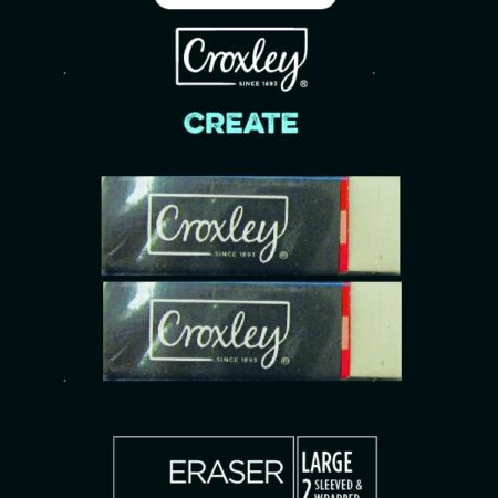 image | 5c3218617221ead94494f1ddf3610e0e | CROXLEY CREATE Eraser - 6.2 x 2 x 1 cm (Blister of 2) | Croxley SA