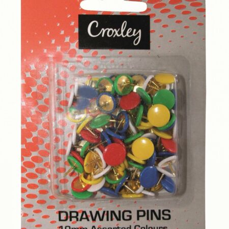 image | 67122e79c901c2fe6184c5424433c424 scaled | CROXLEY 11mm Drawing Pins (Assorted Colours) (Blister Pack o | Croxley SA