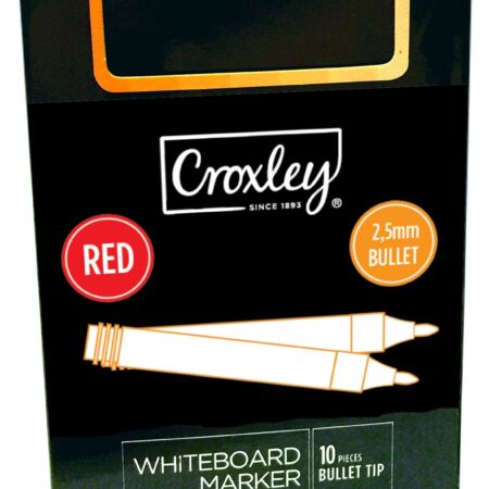 image | 754b5d0160329c9e9a1f0fa52543f6f9 | CROXLEY Whiteboard Marker - Red | Croxley SA