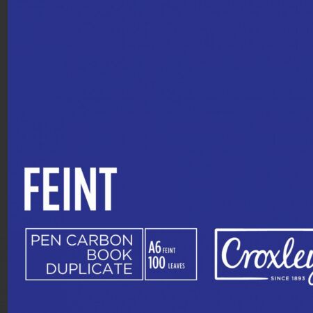 image | 771ab911308fdf83557f38f95183d2e4 scaled | CROXLEY JD11 Pen Carbon Plain A6 Landscape 100 Page | Croxley SA