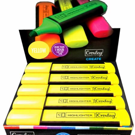 image | 99302d3a9f26bb0cea2f04c2b9a73113 scaled | CROXLEY CREATE Yellow Highlighters | Croxley SA