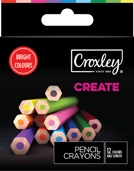 image | d1c4119263e237f541f7d0e07700d1fd | CROXLEY CREATE Half Length Pencil Crayons (Wallet of 12 Asso | Croxley SA