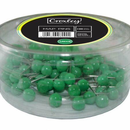 image | ec99c215facbe407704119d3e44a3d1e scaled | CROXLEY 0.5mm Map Pins (Green) (Pack of 100 Pins) | Croxley SA