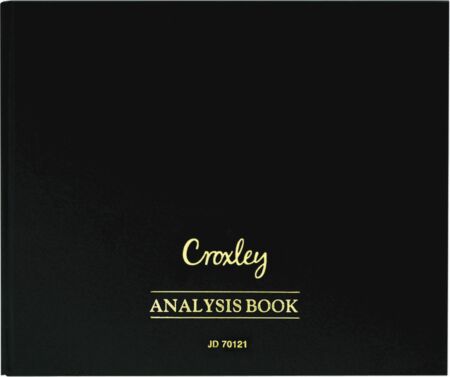 image | f71aae1e3da66f6e7e20fbc1ec8c2a87 scaled | CROXLEY JD70121 Analysis Series 7 Oblong 144 Page 12 Column | Croxley SA