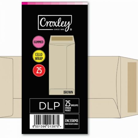 image | fdfc654f61db3a14aa8cf7dcd413a23c scaled | CROXLEY JD93KMBC DLP (Pocket) Brown Gummed Envelopes - Cello | Croxley SA