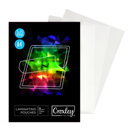 image | 6c161a52780887ed81202bfc75d75e23 | CROXLEY A4 Laminating Pouches 25 Sheets | Croxley SA