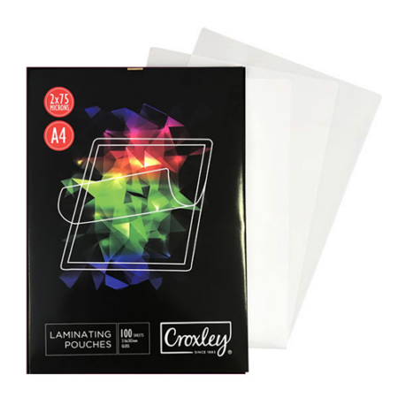 image | 6f4f775c0f48ed70c93a3b781d6a0b67 | CROXLEY A4 Laminating Pouches 100 Sheets | Croxley SA