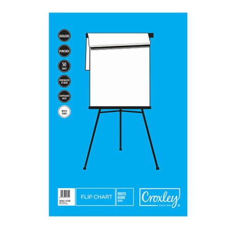 image | 715b72e7f39882d5d1219a87e40cd629 | CROXLEY JD590 Flip Chart 50 Sheet Bond | Croxley SA