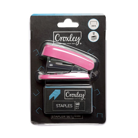 image | c1c8f10deae729529b1742396d52a5f8 | CROXLEY Stapler Mini Pink | Croxley SA