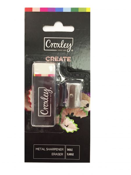 image | 02370d1df84283be7074b01e380ffecf scaled | CROXLEY CREATE Eraser (6.2 x 2 x 1 cm) and 1 Hole Sharpener | Croxley SA