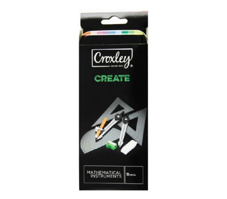 image | 107734d44c74997ac9d12a5bae2355be | CROXLEY CREATE Maths Set - 11 Piece | Croxley SA