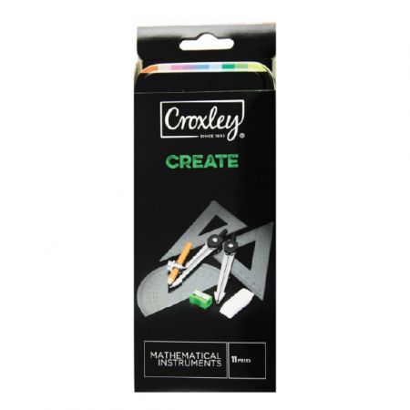 image | 107734d44c74997ac9d12a5bae2355be | CROXLEY CREATE Maths Set - 11 Piece | Croxley SA