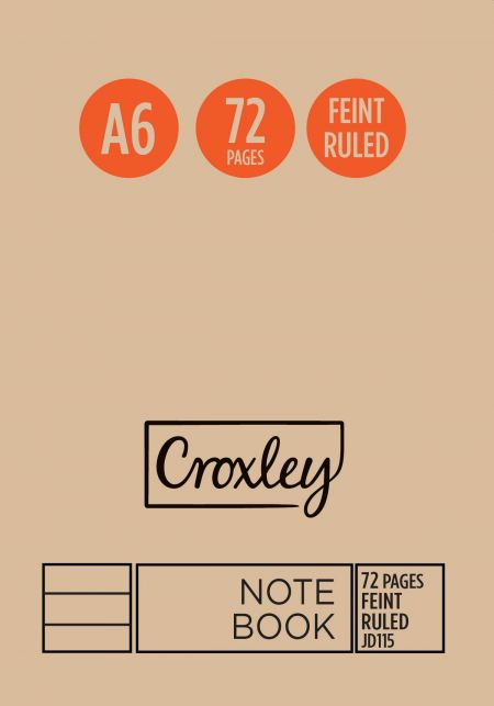 image | 171509fd7789d7bad9bc430f72dddd67 | CROXLEY JD115 A6 72 Page Feint Soft Cover | Croxley SA