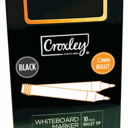 image | 177647d806e9735e53fdb743954580f8 | CROXLEY White Board Marker - Black | Croxley SA