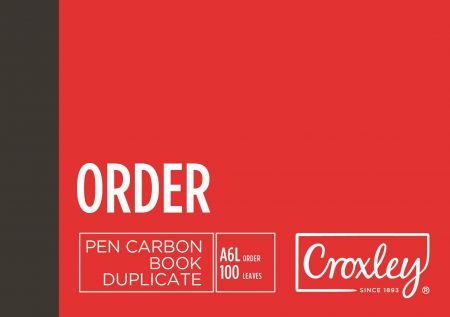 image | 20bf0f2abbe7469f19685b4b5aac0108 | CROXLEY JD16PS Pen Carbon Purchase Order A6 Landscape 100 Pa | Croxley SA