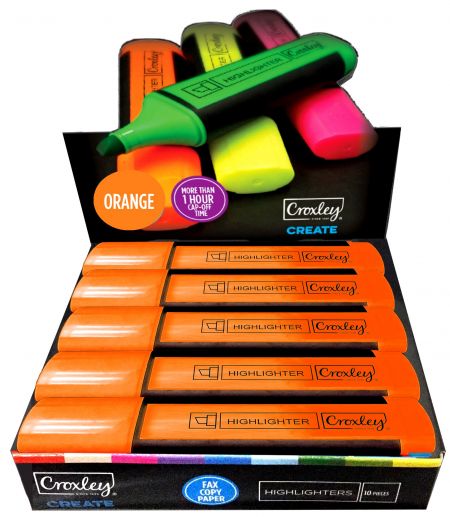 image | 20f8a46ab1324a24b20455e41cdabc68 scaled | CROXLEY CREATE Orange Highlighters | Croxley SA