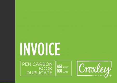 image | 244f3ddf2ef9a20022f0efa2231ce55f | CROXLEY JD16BO Pen Carbon Invoice A6 Landscape 100 Page | Croxley SA