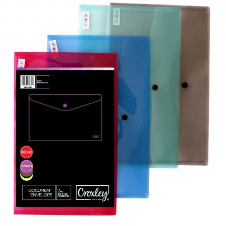 image | 2f1ed99e43afca1a36a74642aeff8fd3 1 | CROXLEY Foolscap Envelope (Blue) (Packet of 12) | Croxley SA