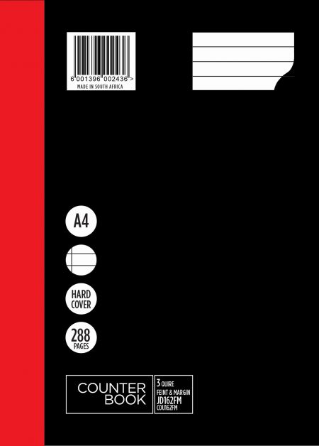 image | 2fe579d2f8ae8742161f3d4a7fdb3b00 scaled | CROXLEY JD162 3-Quire 288 Page Ruled Feint & Margin A4 | Croxley SA