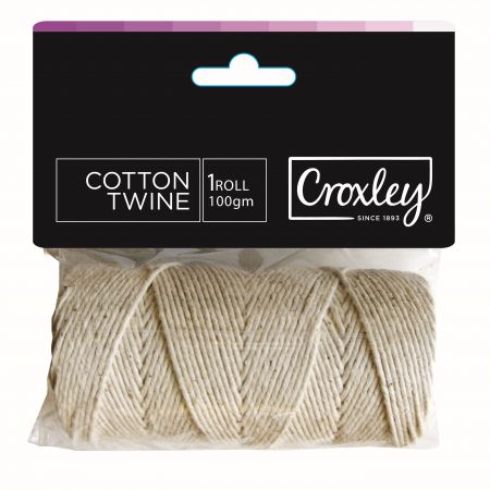 image | 339b47db19378c3dc200d09397ab35f5 | CROXLEY Cotton Twine 100gm 104 1 Roll Bag | Croxley SA