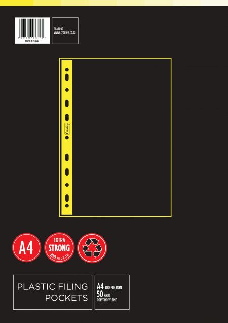 image | 3b9b619a933eb00f301b261b105f350d scaled | CROXLEY A4 Filing Pockets 50 Pockets - 100 Mic | Croxley SA