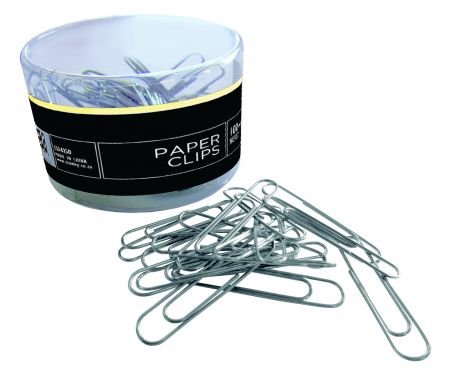 image | 40d2d01f8fee9087b2010cff101ebde1 scaled | CROXLEY 50mm Silver Paper Clips Tub 100's | Croxley SA