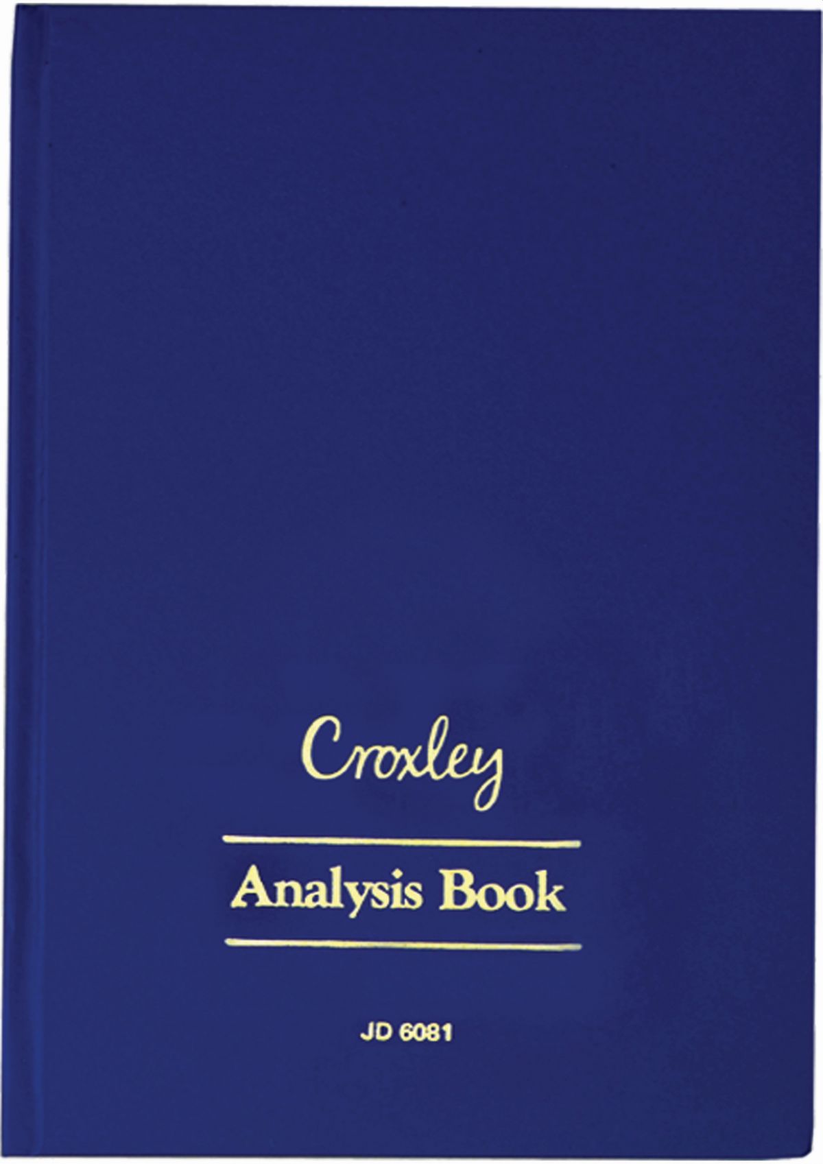 CROXLEY JD6081 Analysis Series 6 A4 144 Page 8 Column on 2 P | Croxley SA