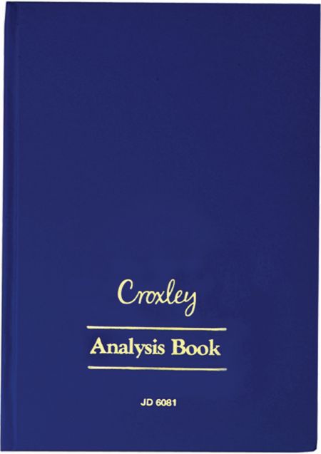 image | 43c0fe70d141dd716b3c36741a2dbd57 scaled | CROXLEY JD6081 Analysis Series 6 A4 144 Page 8 Column on 2 P | Croxley SA