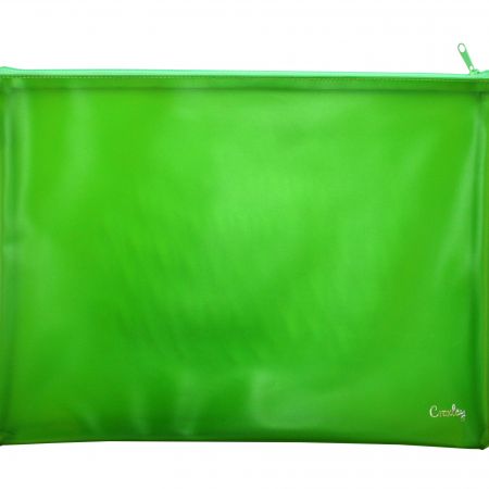 image | 44c4332c86ec68e7c6ffe4ebcfe3e605 | CROXLEY CREATE Bright PVC NEON Book Bag (Green) | Croxley SA