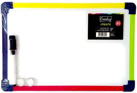 image | 4912d71e05a7a8f3d57be85f84e6eea5 | CROXLEY A4 Magnetic Whiteboard Set | Croxley SA