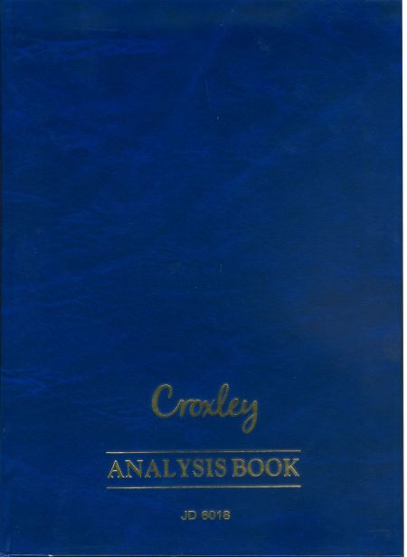 image | 4b1931639afa721e3534a7c2207746e4 scaled | CROXLEY JD6018 Analysis Series 6 A4 144 Page 18 Column on 2 | Croxley SA