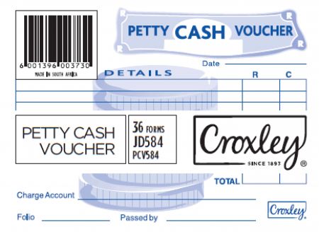 image | 5aa0d10f5d3db65f2d88f5ddbfa0e7bf scaled | CROXLEY JD584 Petty Cash Voucher 36 Forms 99x135 | Croxley SA