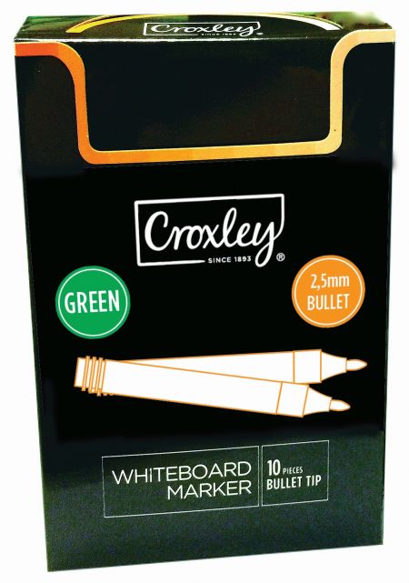 image | 80494bc526dce8db8b6e29fe9af50f23 | CROXLEY Whiteboard Marker - Green | Croxley SA