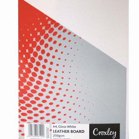 image | 95c74cfa0700204edaa0ca71c8018623 | CROXLEY Binding Board - 250g (Gloss White) | Croxley SA