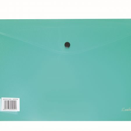 image | 9716dfb58b6b582649c035ebb95dc0a4 | CROXLEY Envelope with Button - A4 (Green) | Croxley SA