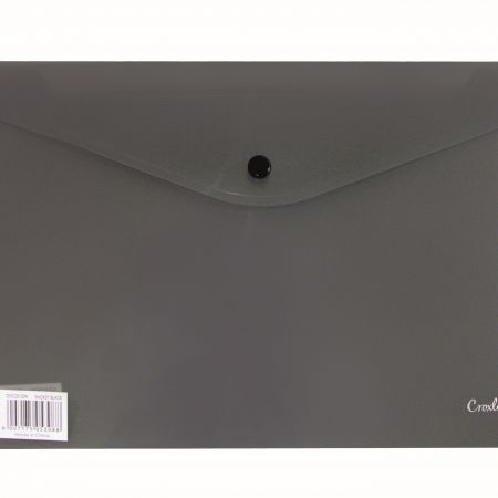 image | b410941005e8c5b58c847eee60127c45 | CROXLEY Envelope with Button - A4 (Black) | Croxley SA