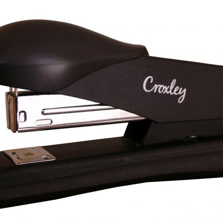 image | b538f387ce9e51498e046fc828886d5a | CROXLEY Half Strip Stapler - 20 Page (Black) | Croxley SA