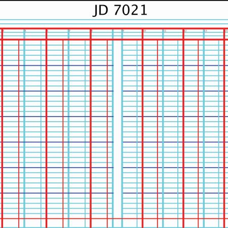 image | badc7d9cf3dc66a2d7770eabdf89c143 | CROXLEY JD7021 Analysis Series 7 Oblong 144 Page 21 Column o | Croxley SA