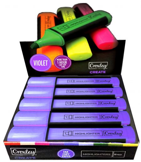 image | c53cae2dcfa9fb31bcad973512862e55 scaled | CROXLEY CREATE Violet Highlighters | Croxley SA