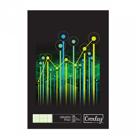 image | d6718a99b504c17cd139b61398f59aed | CROXLEY JD572 A4 50 Sheet Graph Pad 2/10/20mm | Croxley SA