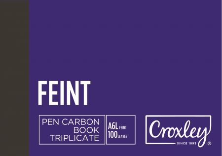 image | d9211b02eb5b16e83914df991fb7ef18 | CROXLEY JD16T Pen Carbon Plain Triplcate A6 Landscape 100 Pa | Croxley SA