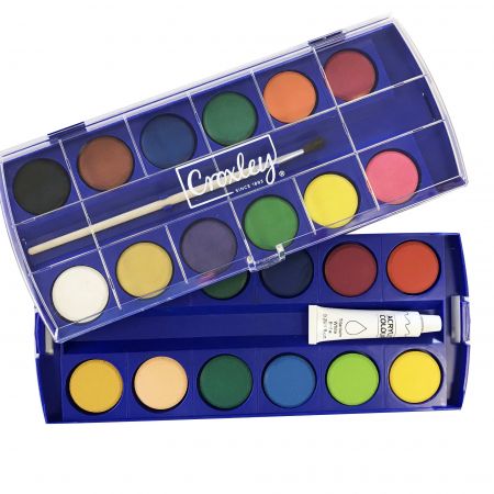 image | eb4cca61db9caf65f2de8da716375d7a | CROXLEY CREATE Watercolour Paints (Tray of 24 Colours) | Croxley SA