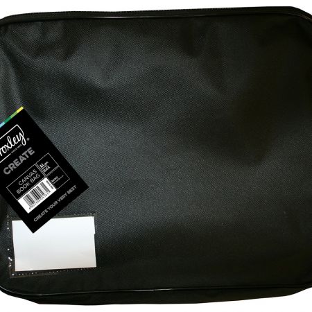 image | ed2441591327644d4dd0c71e391de253 | CROXLEY CREATE Canvas Gusset Book Bag (Black) | Croxley SA