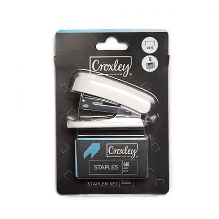 image | ed860c6804054fe2a91e5be6348e7c0c | CROXLEY Stapler Mini White | Croxley SA