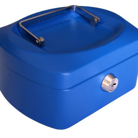 image | ef6c7770c1f3d287bd7e36ee414d9845 | CROXLEY 6" Cash Box Blue | Croxley SA