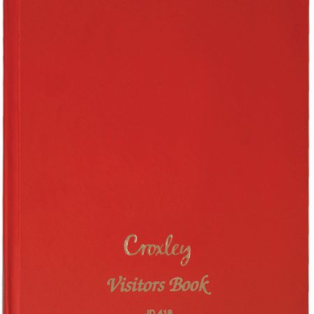 image | f4c2d47d27f7aa26db10d25aaa39f66e | CROXLEY JD418 Visitors Book A4 192 Page Printed Full Bound | Croxley SA